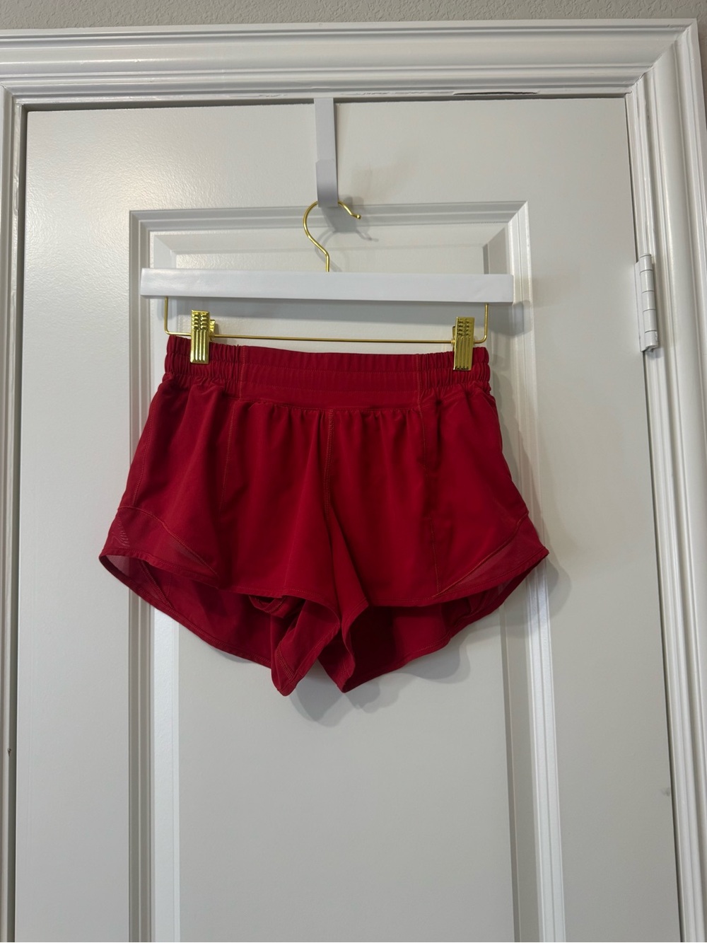 lululemon athletica Hotty Hot Shorts in Red